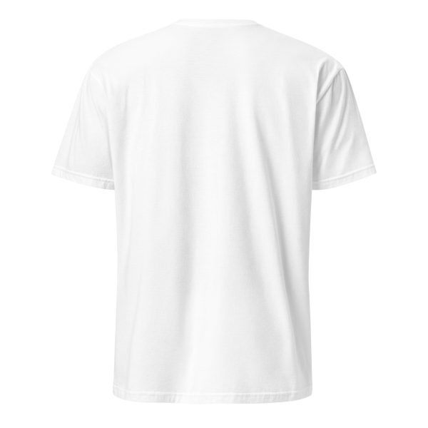 Short-Sleeve Unisex T-Shirt (Blue on White) - Image 2