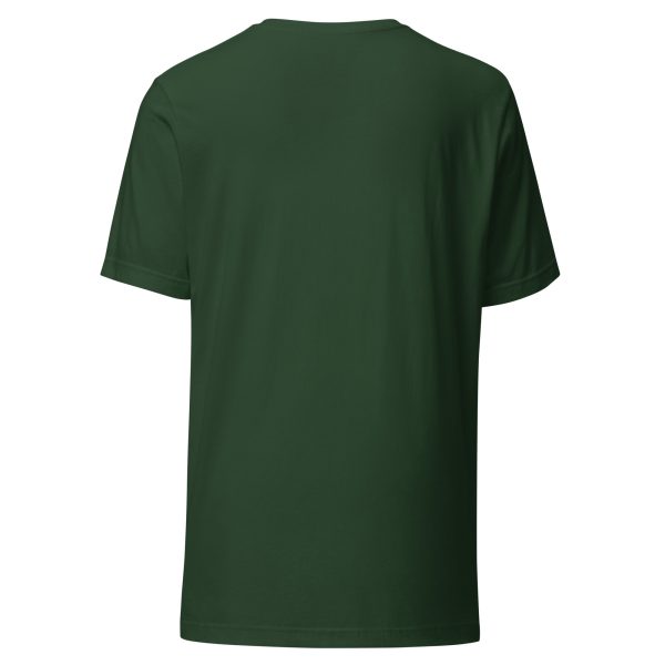 Unisex t-shirt (White on Green) - Image 2
