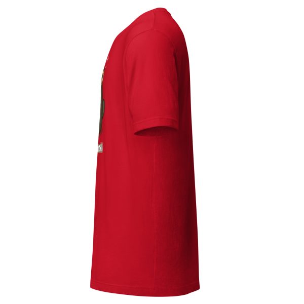 Unisex t-shirt (Red) - Image 3